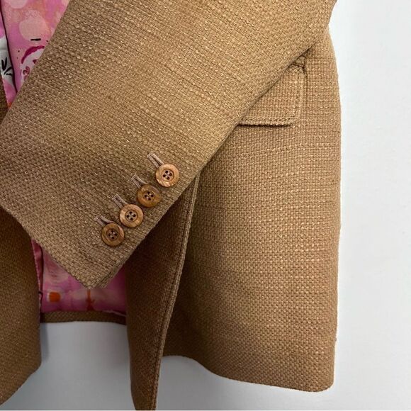 Ellie Mae Karter Cotton Blazer BURNT COCONUT - Picture 13 of 14